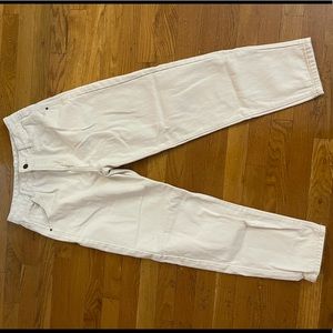 Shein Cream Straight leg mom jeans